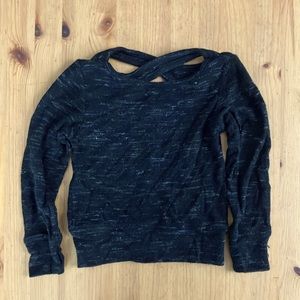 Cute Cross Back Sweater